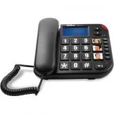 Telefone com Fio Tok Fácil Id Preto - Teclas Grandes Intelbr